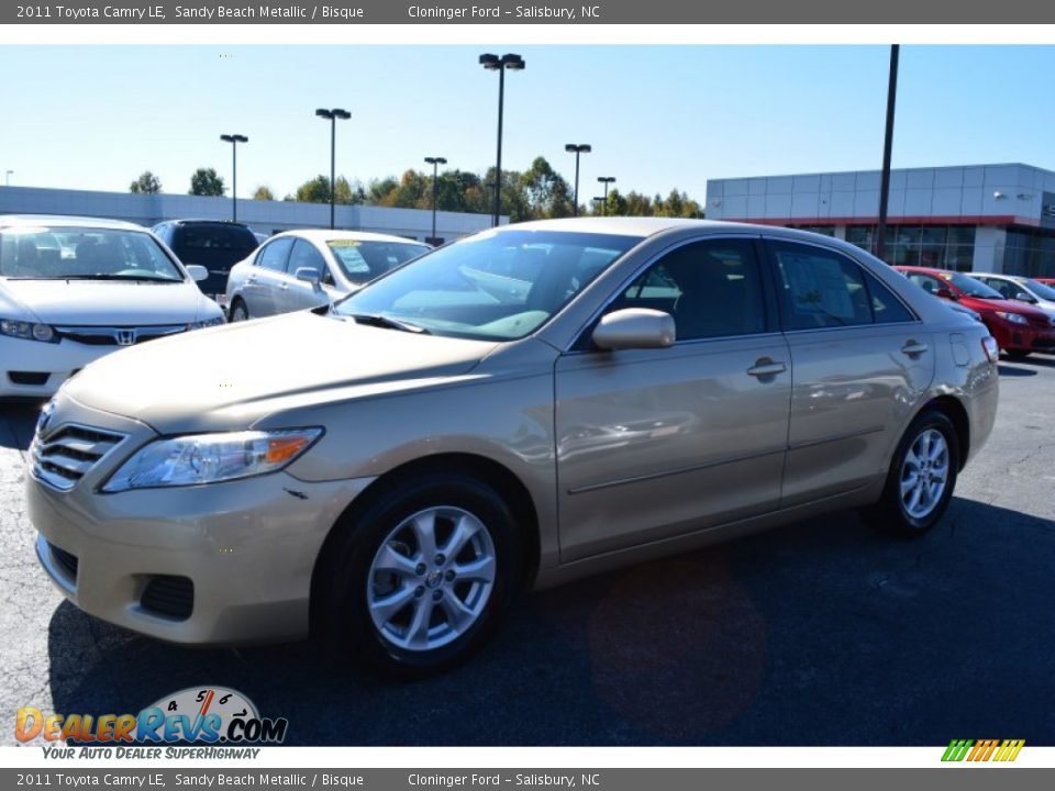 2011 Toyota Camry LE Sandy Beach Metallic / Bisque Photo #7