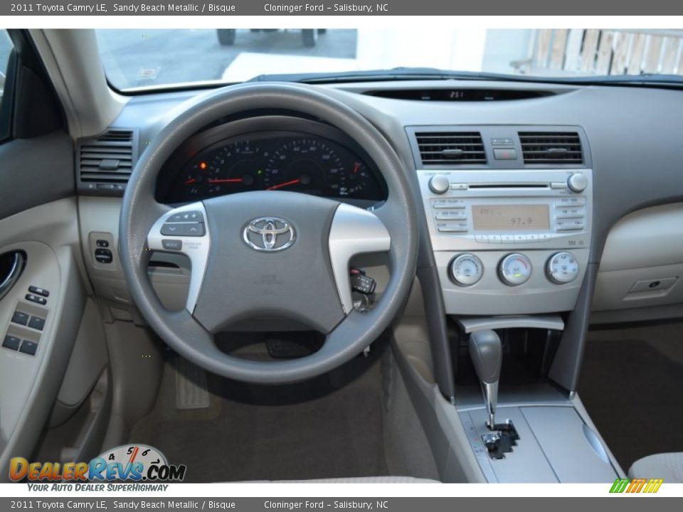 2011 Toyota Camry LE Sandy Beach Metallic / Bisque Photo #18