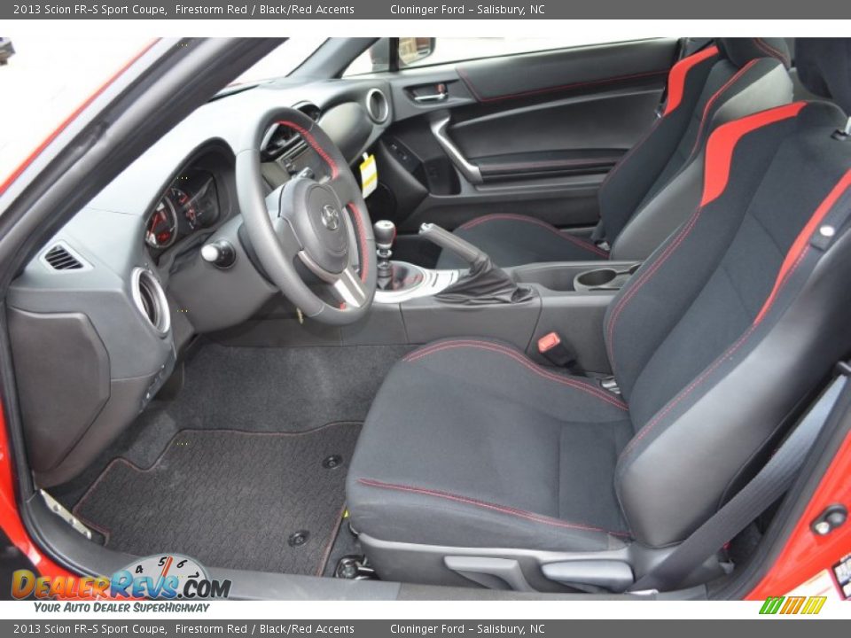 2013 Scion FR-S Sport Coupe Firestorm Red / Black/Red Accents Photo #5