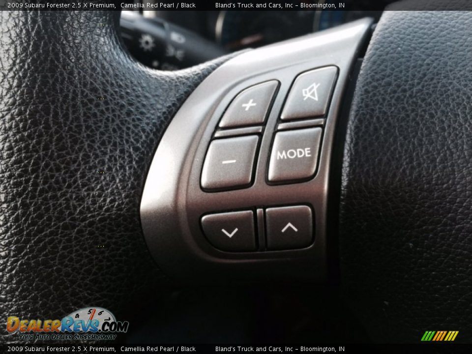 2009 Subaru Forester 2.5 X Premium Camellia Red Pearl / Black Photo #15