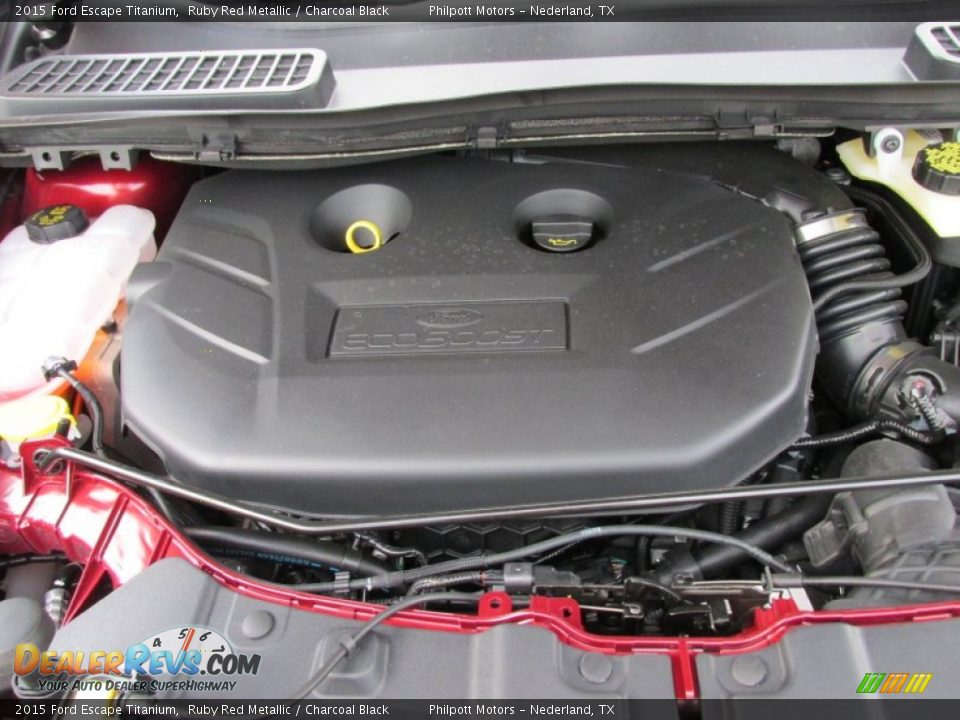 2015 Ford Escape Titanium 2.0 Liter EcoBoost DI Turbocharged DOHC 16-Valve Ti-VCT 4 Cylinder Engine Photo #15