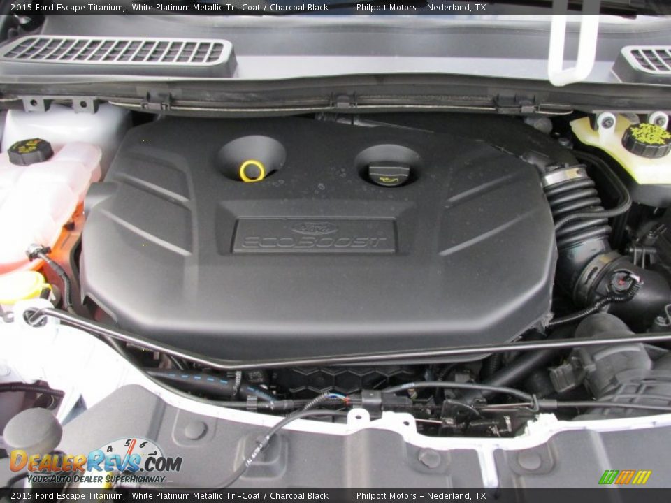 2015 Ford Escape Titanium 2.0 Liter EcoBoost DI Turbocharged DOHC 16-Valve Ti-VCT 4 Cylinder Engine Photo #15