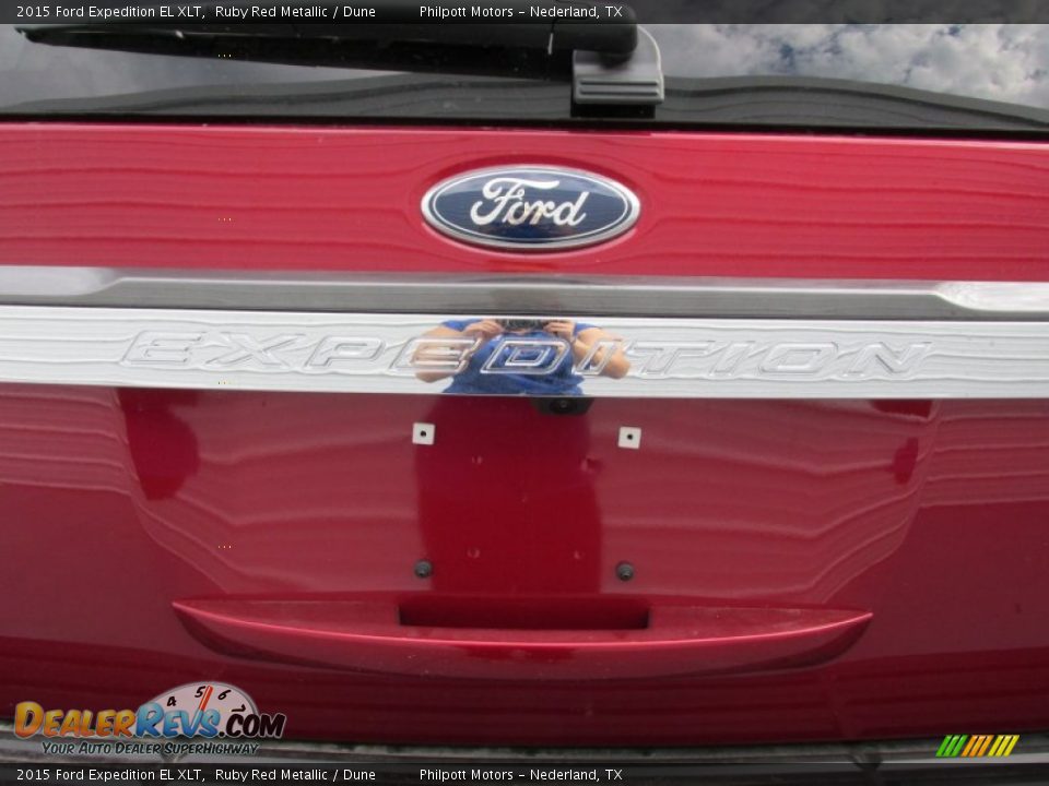 2015 Ford Expedition EL XLT Ruby Red Metallic / Dune Photo #17