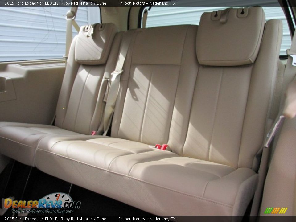 Rear Seat of 2015 Ford Expedition EL XLT Photo #29