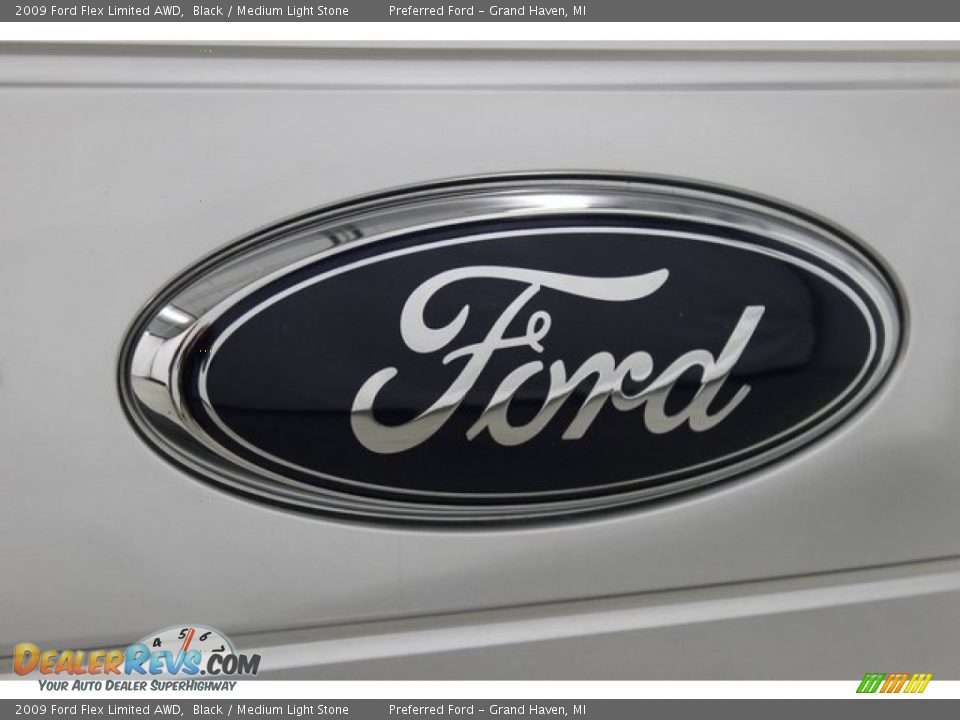 2009 Ford Flex Limited AWD Black / Medium Light Stone Photo #11