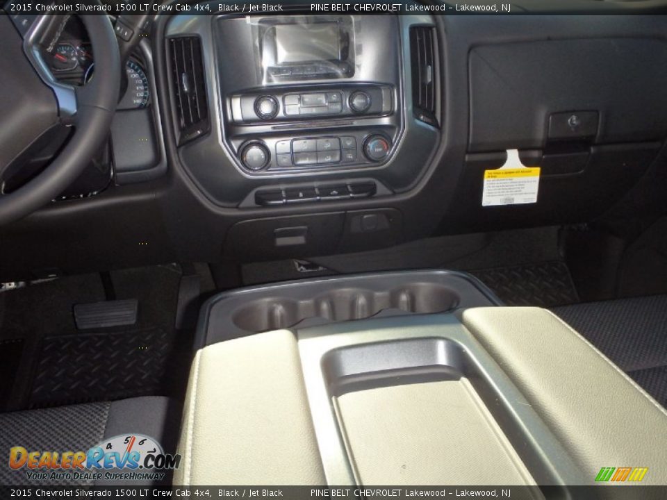 2015 Chevrolet Silverado 1500 LT Crew Cab 4x4 Black / Jet Black Photo #5