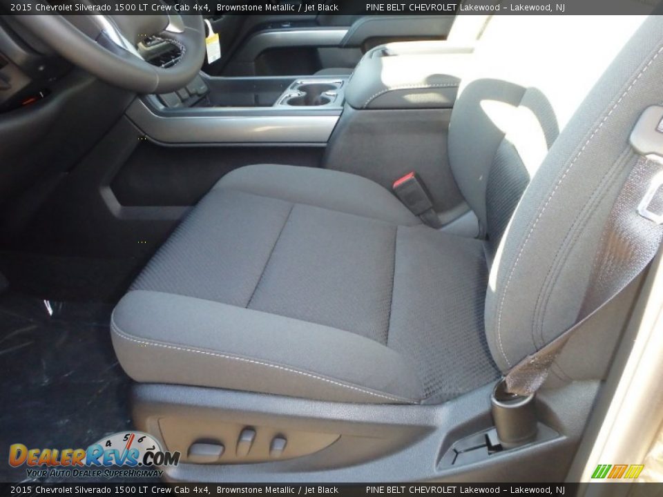 2015 Chevrolet Silverado 1500 LT Crew Cab 4x4 Brownstone Metallic / Jet Black Photo #3