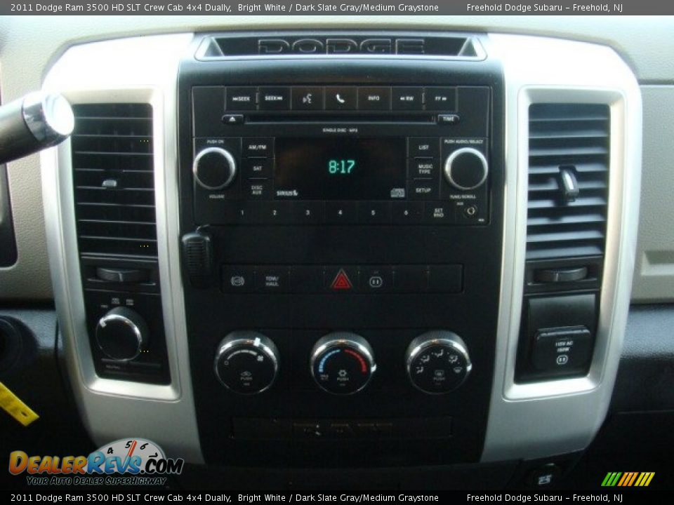 2011 Dodge Ram 3500 HD SLT Crew Cab 4x4 Dually Bright White / Dark Slate Gray/Medium Graystone Photo #20
