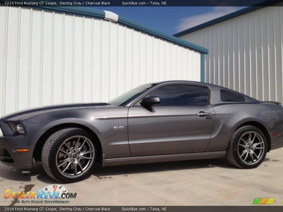 2014 Ford Mustang GT Coupe Sterling Gray / Charcoal Black Photo #1