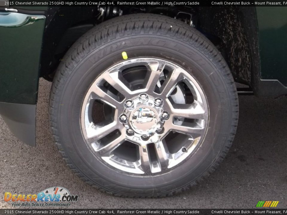 2015 Chevrolet Silverado 2500HD High Country Crew Cab 4x4 Wheel Photo #3