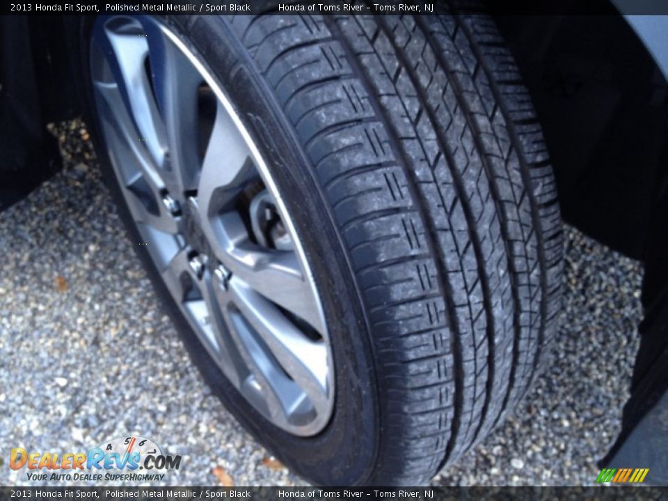 2013 Honda Fit Sport Polished Metal Metallic / Sport Black Photo #2