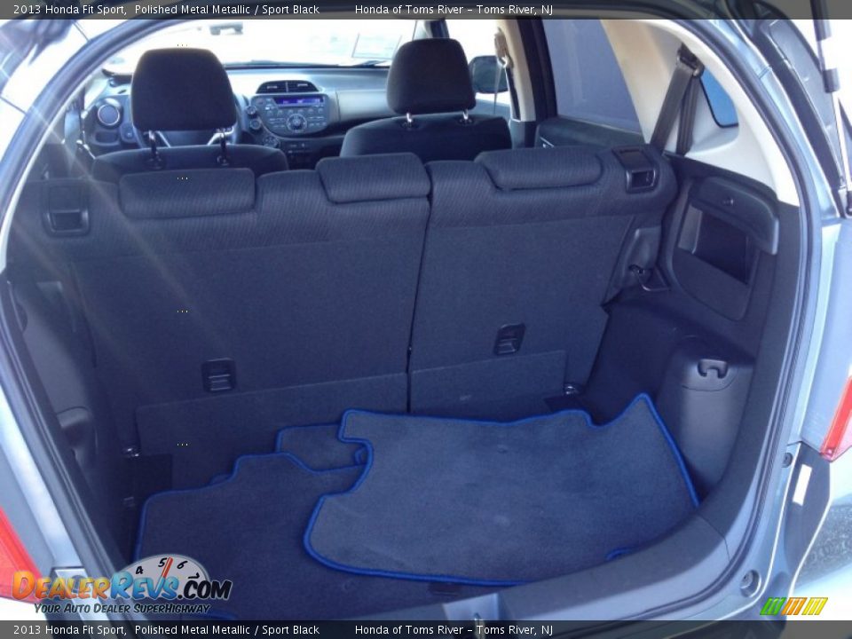 2013 Honda Fit Sport Polished Metal Metallic / Sport Black Photo #9