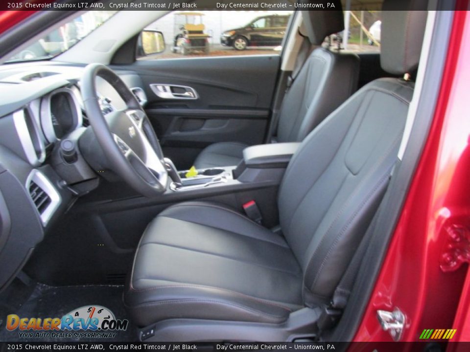 2015 Chevrolet Equinox LTZ AWD Crystal Red Tintcoat / Jet Black Photo #12