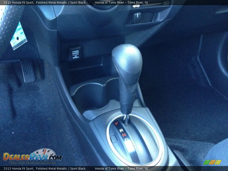 2013 Honda Fit Sport Polished Metal Metallic / Sport Black Photo #17