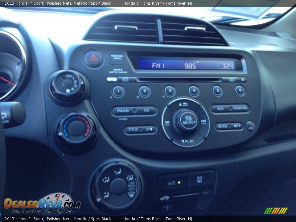 2013 Honda Fit Sport Polished Metal Metallic / Sport Black Photo #18