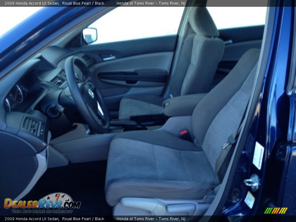 2009 Honda Accord LX Sedan Royal Blue Pearl / Black Photo #14