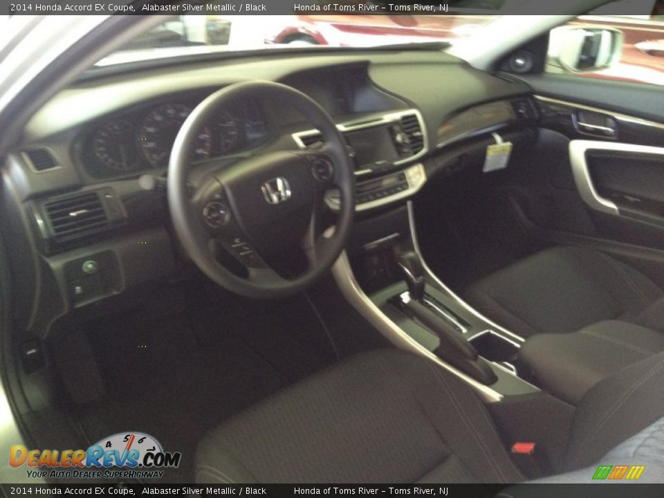 2014 Honda Accord EX Coupe Alabaster Silver Metallic / Black Photo #3