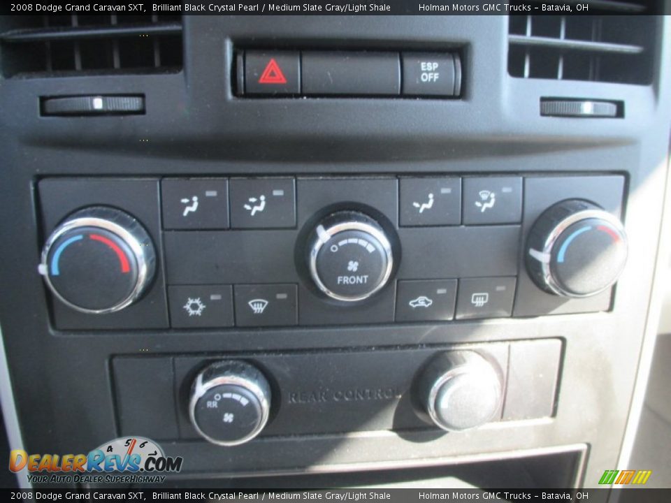 2008 Dodge Grand Caravan SXT Brilliant Black Crystal Pearl / Medium Slate Gray/Light Shale Photo #11