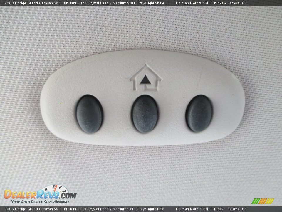 2008 Dodge Grand Caravan SXT Brilliant Black Crystal Pearl / Medium Slate Gray/Light Shale Photo #19