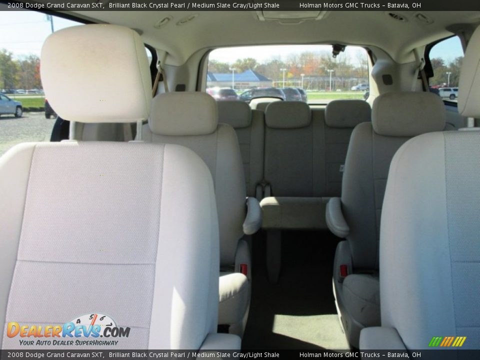 2008 Dodge Grand Caravan SXT Brilliant Black Crystal Pearl / Medium Slate Gray/Light Shale Photo #34
