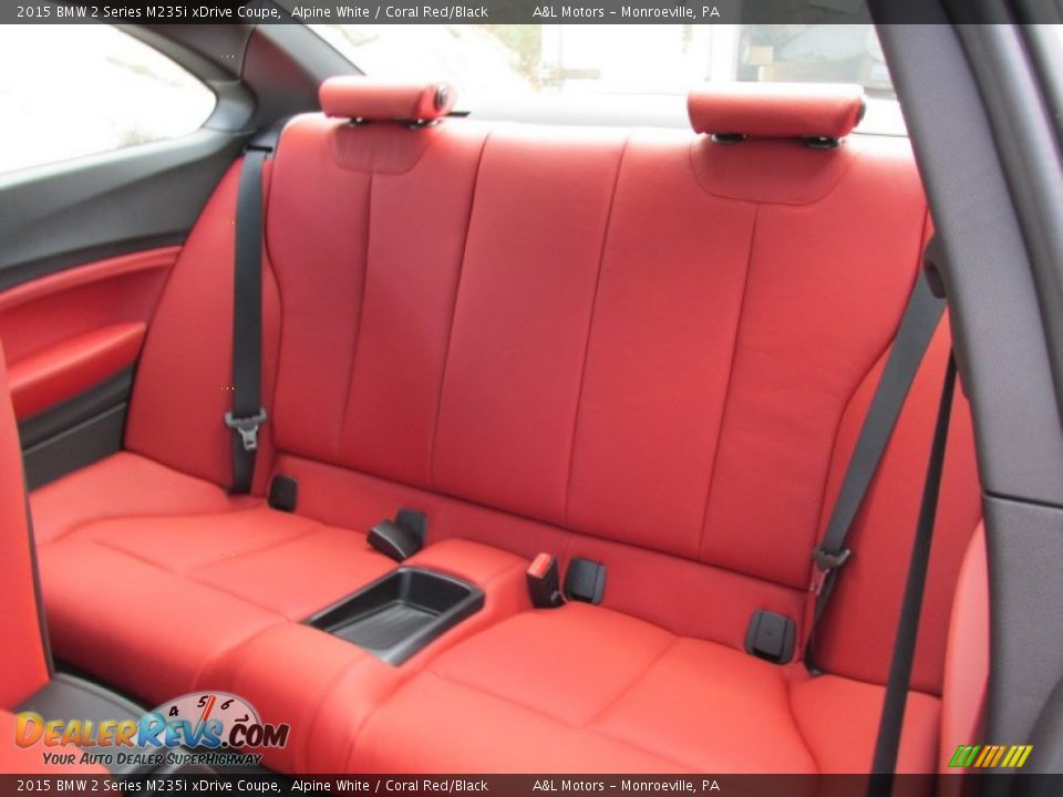 Rear Seat of 2015 BMW 2 Series M235i xDrive Coupe Photo #13