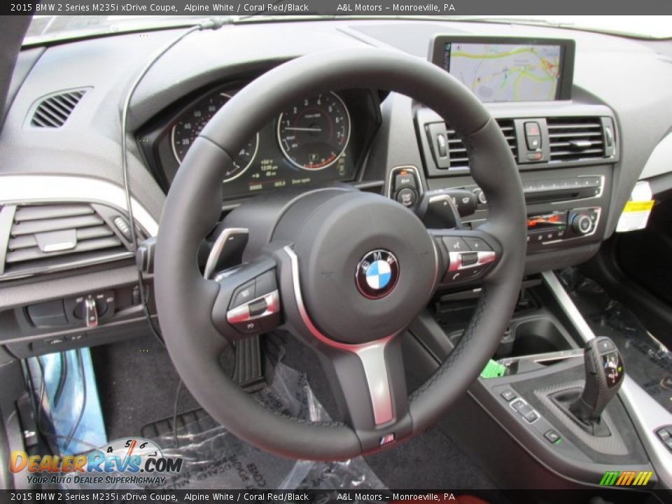 Dashboard of 2015 BMW 2 Series M235i xDrive Coupe Photo #14