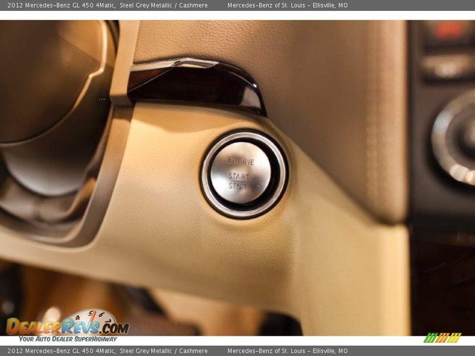 2012 Mercedes-Benz GL 450 4Matic Steel Grey Metallic / Cashmere Photo #27