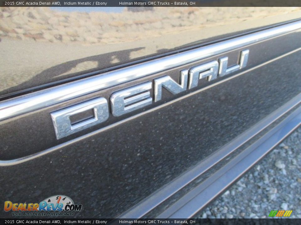 2015 GMC Acadia Denali AWD Iridium Metallic / Ebony Photo #4