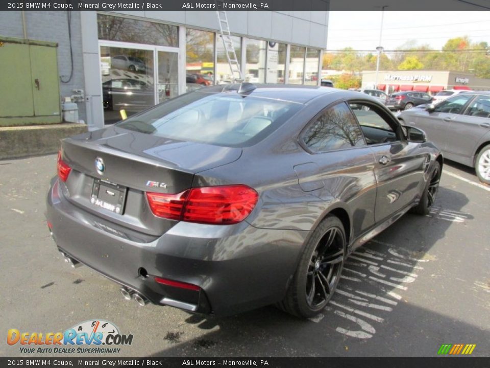 2015 BMW M4 Coupe Mineral Grey Metallic / Black Photo #6