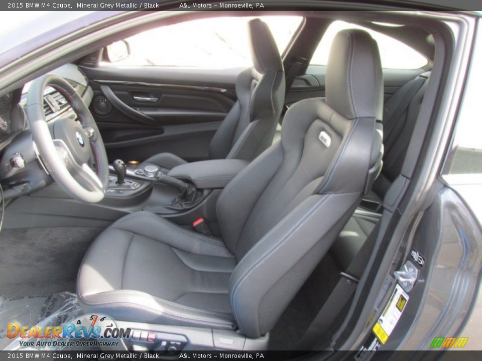 2015 BMW M4 Coupe Mineral Grey Metallic / Black Photo #11