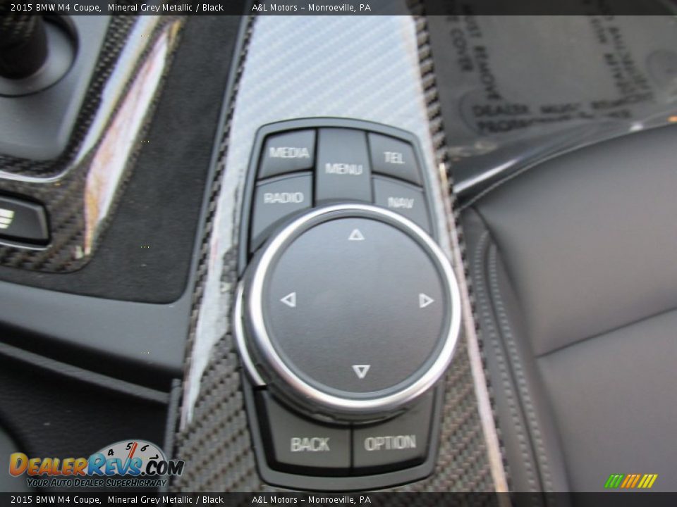 2015 BMW M4 Coupe Mineral Grey Metallic / Black Photo #16
