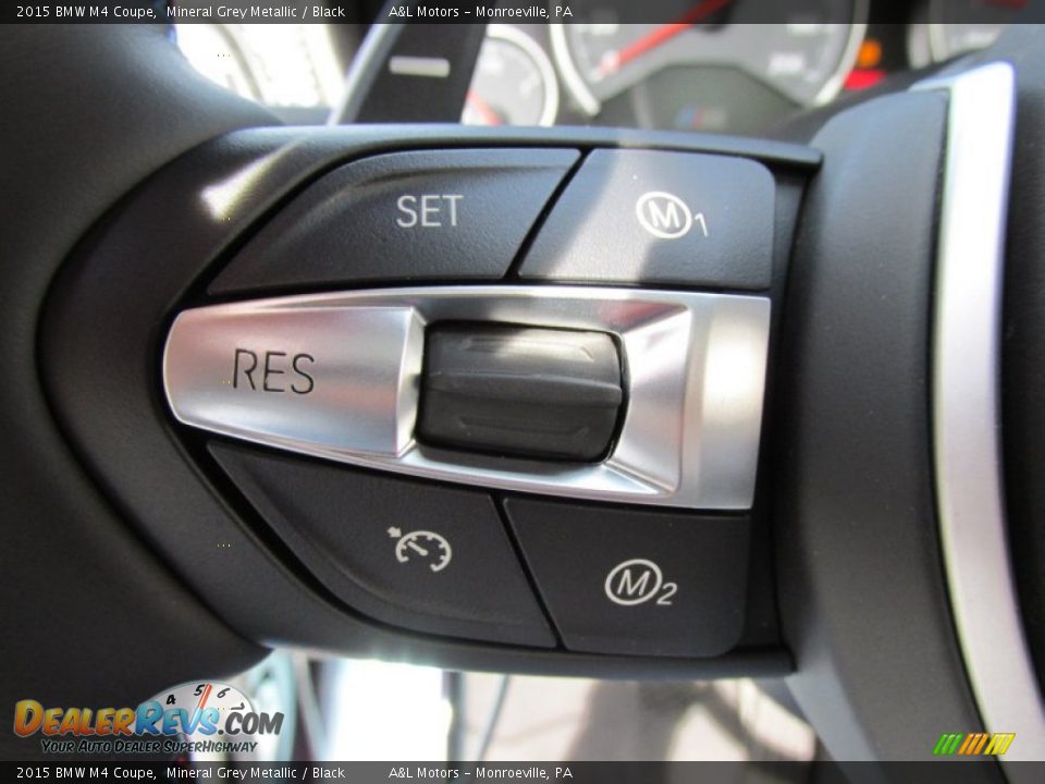 2015 BMW M4 Coupe Mineral Grey Metallic / Black Photo #18