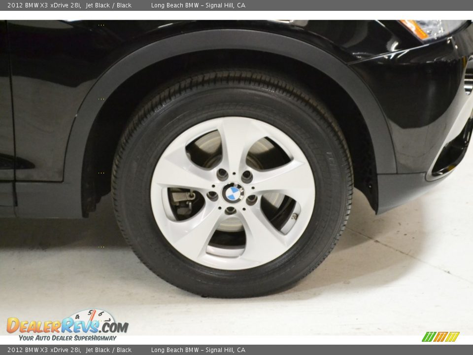 2012 BMW X3 xDrive 28i Jet Black / Black Photo #3