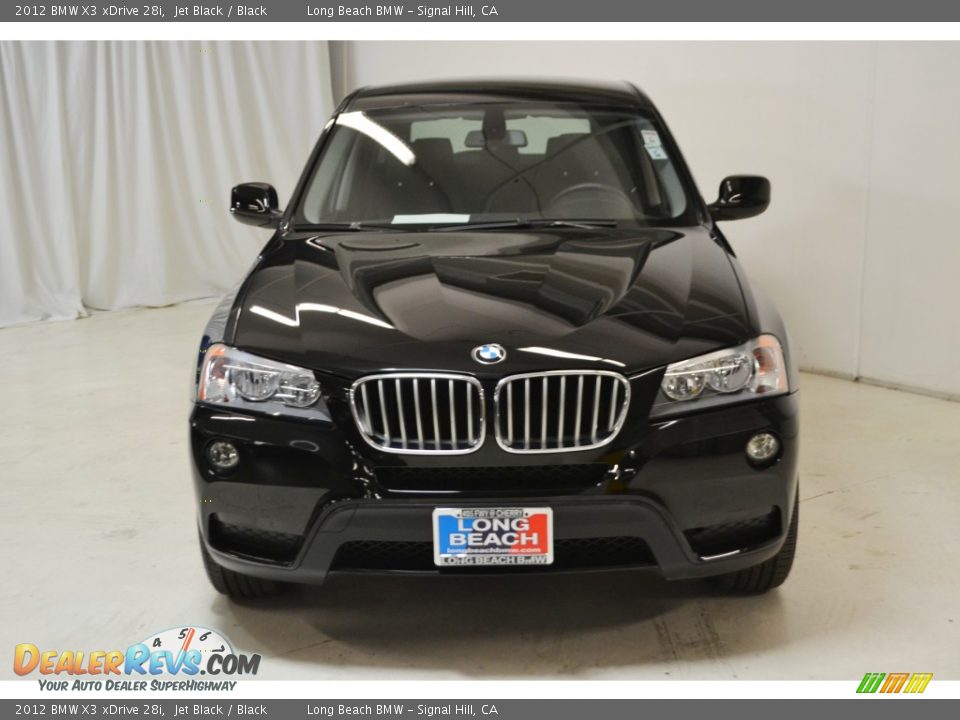 2012 BMW X3 xDrive 28i Jet Black / Black Photo #4