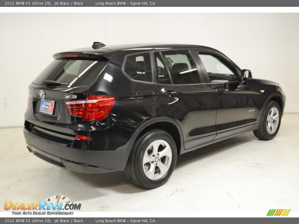 2012 BMW X3 xDrive 28i Jet Black / Black Photo #5