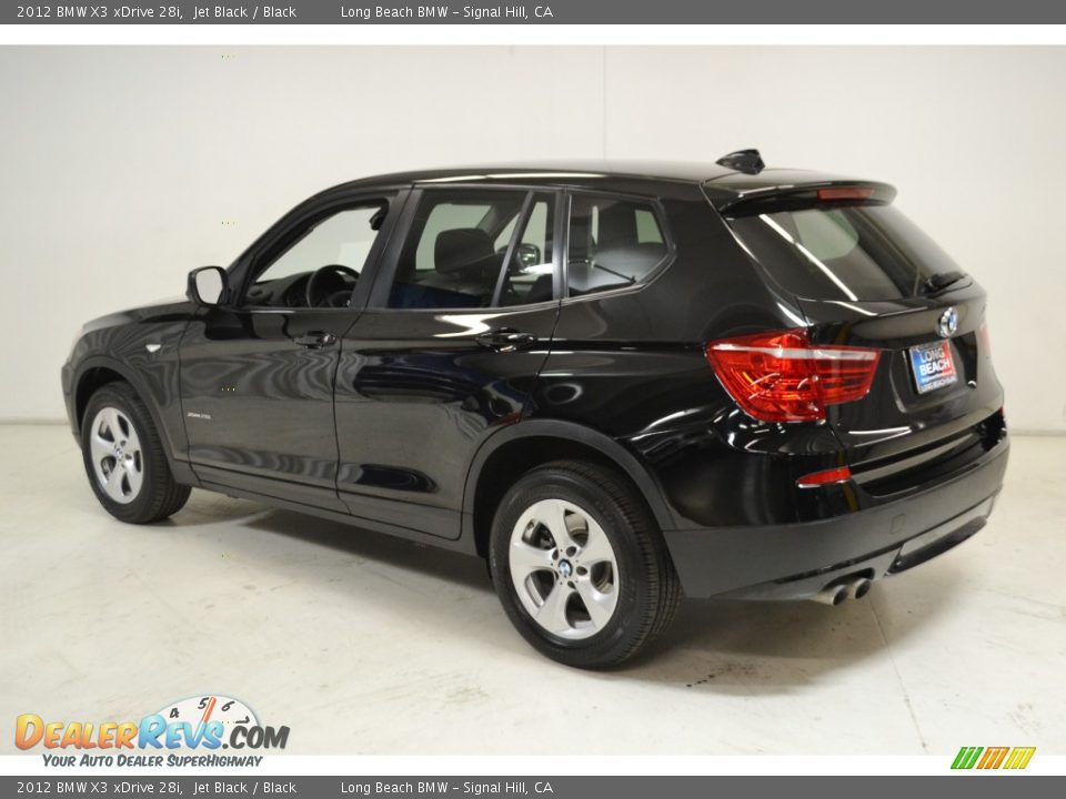 2012 BMW X3 xDrive 28i Jet Black / Black Photo #6