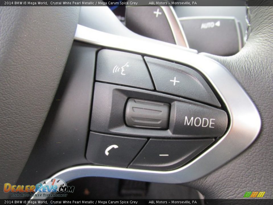 Controls of 2014 BMW i8 Mega World Photo #17