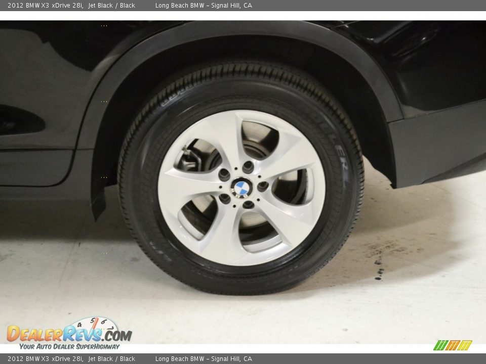 2012 BMW X3 xDrive 28i Jet Black / Black Photo #8
