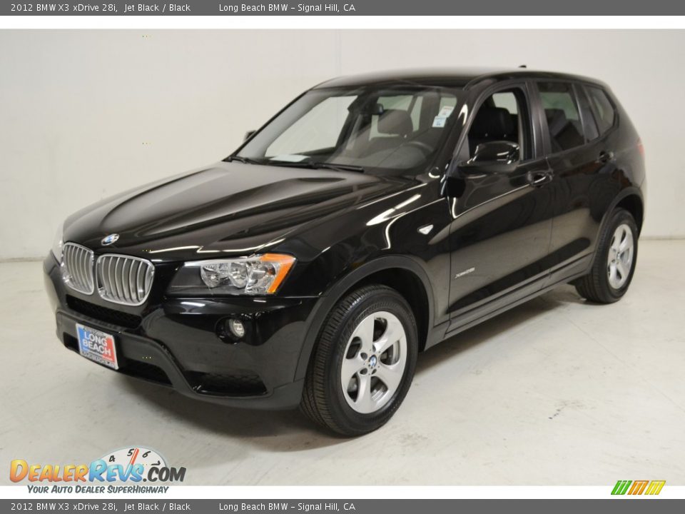 2012 BMW X3 xDrive 28i Jet Black / Black Photo #9