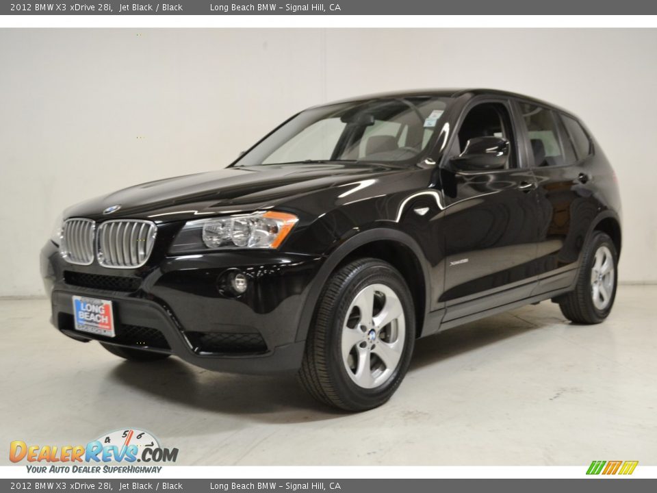 2012 BMW X3 xDrive 28i Jet Black / Black Photo #10