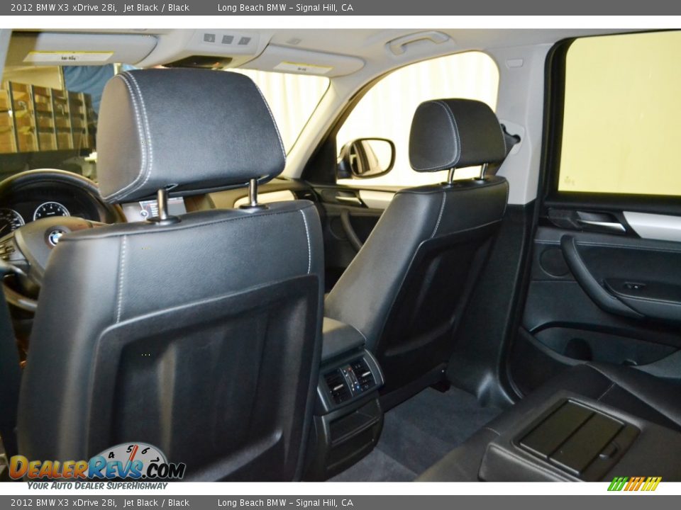 2012 BMW X3 xDrive 28i Jet Black / Black Photo #15
