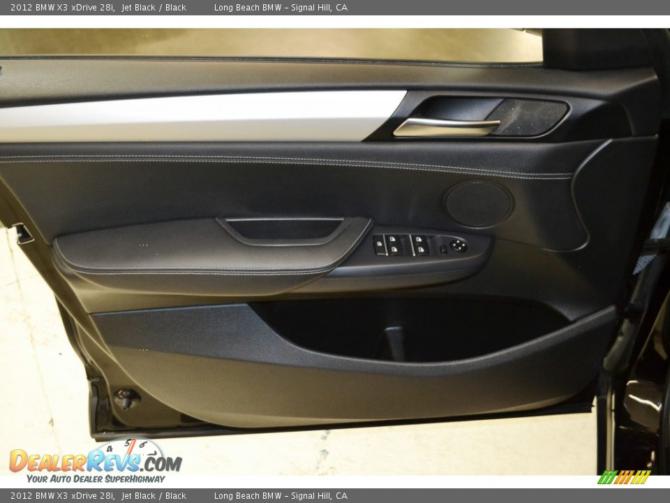 2012 BMW X3 xDrive 28i Jet Black / Black Photo #18