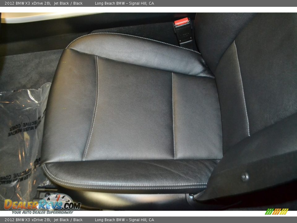 2012 BMW X3 xDrive 28i Jet Black / Black Photo #19