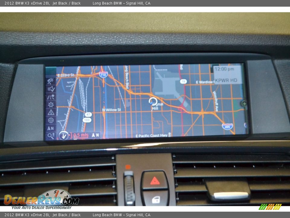 2012 BMW X3 xDrive 28i Jet Black / Black Photo #22