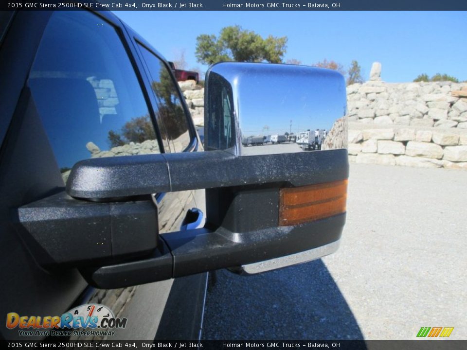 2015 GMC Sierra 2500HD SLE Crew Cab 4x4 Onyx Black / Jet Black Photo #5