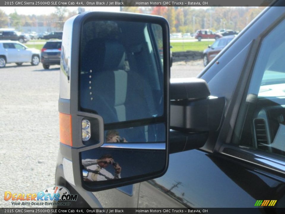 2015 GMC Sierra 2500HD SLE Crew Cab 4x4 Onyx Black / Jet Black Photo #6