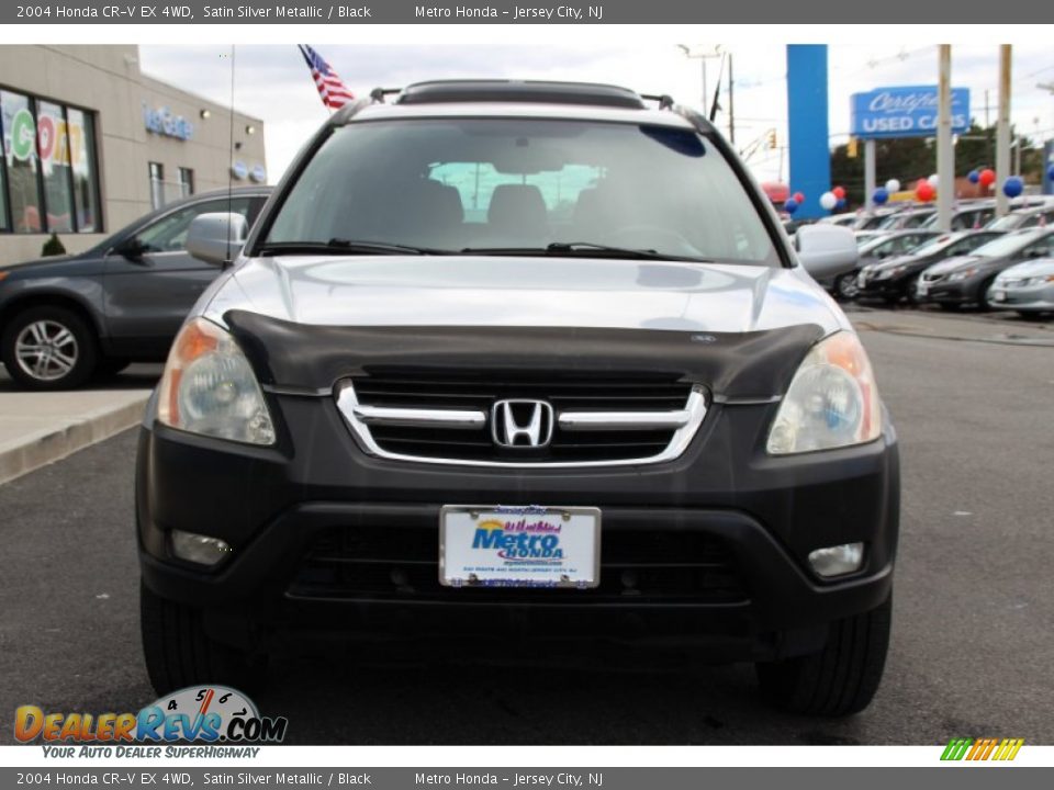 2004 Honda CR-V EX 4WD Satin Silver Metallic / Black Photo #2