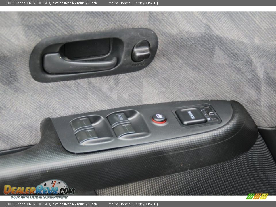 2004 Honda CR-V EX 4WD Satin Silver Metallic / Black Photo #10