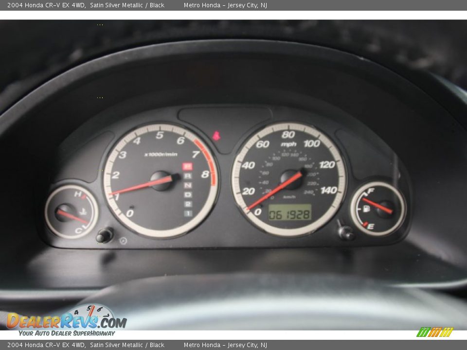 2004 Honda CR-V EX 4WD Satin Silver Metallic / Black Photo #19