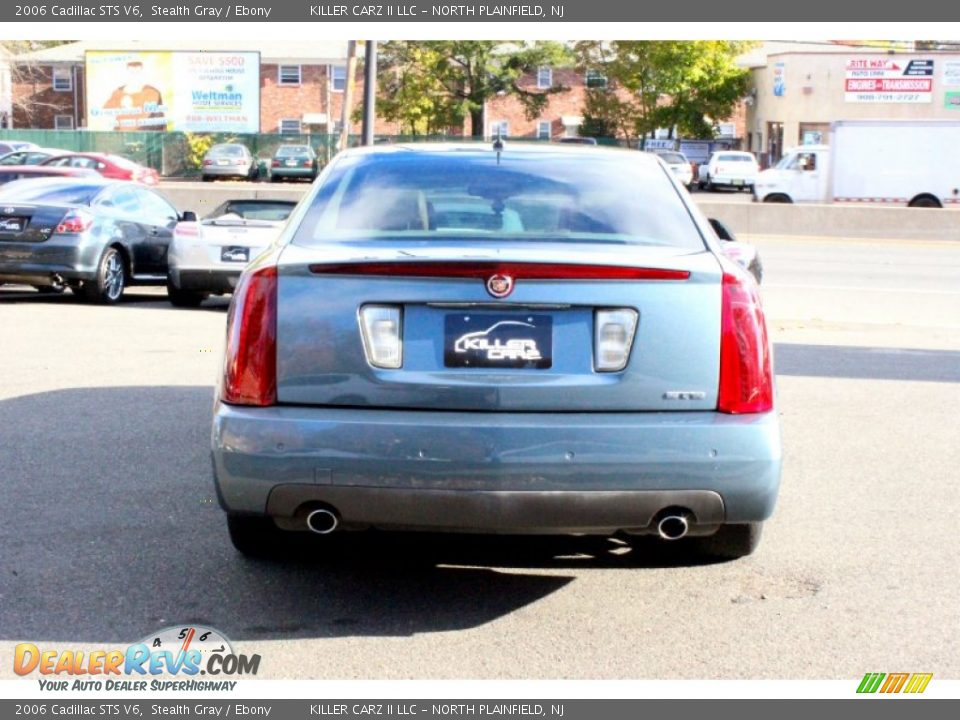 2006 Cadillac STS V6 Stealth Gray / Ebony Photo #6